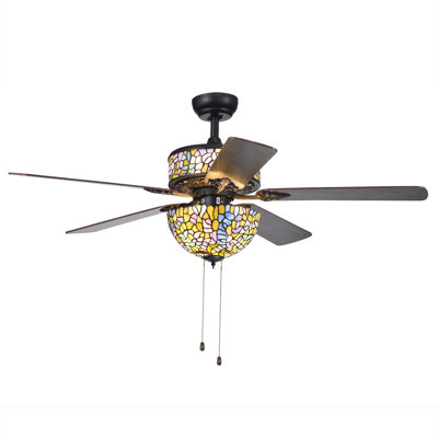 Analeesa 52'' Ceiling Fan with Light Kit