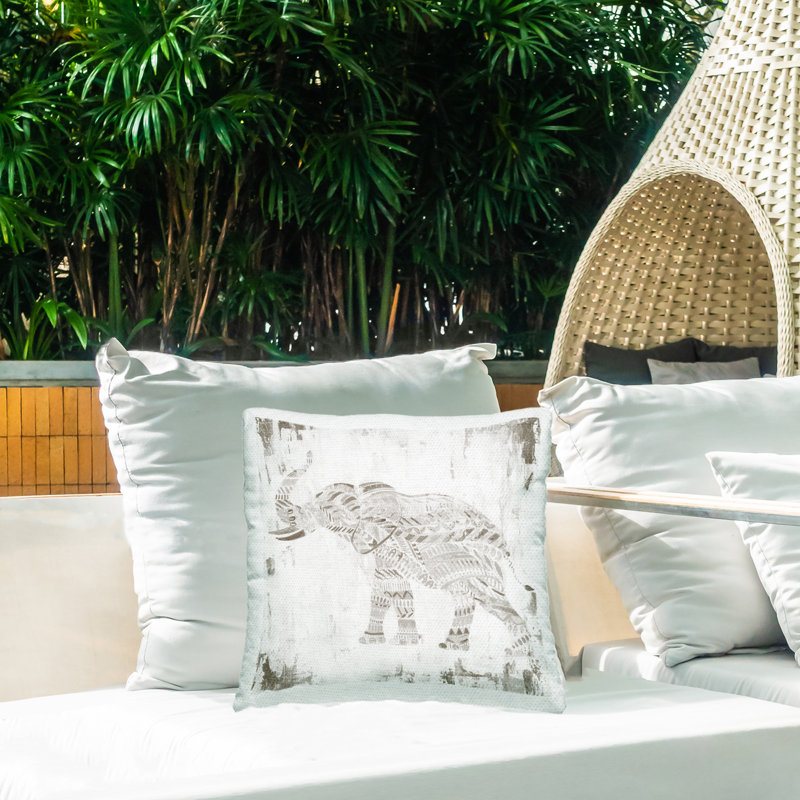 Coussin d'extérieur Boho