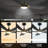 Outdoor Black Ceiling Fan with Light-1133478062