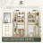 31-Inch Adjustable Bamboo Over The Toilet Storage with Hooks & Side Shelves, Multiple Options-2074071321