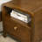 Ellum Wood Bedroom Set, Queen Platform Bed with Dresser, Mirror, and Two Nightstands in Walnut Finish-511889999