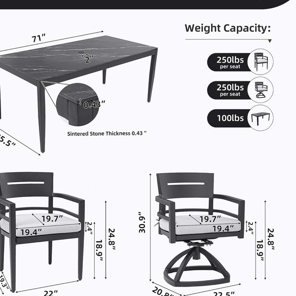 Dimensions du produit