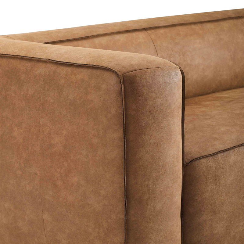 Aurora 89.8" W Upholstered Sofa with Solid Wood Frame