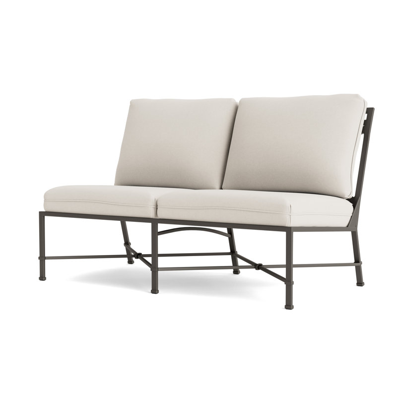 Venetian Outdoor 2 - Seat Loveseat, Fusion Natural, Mica