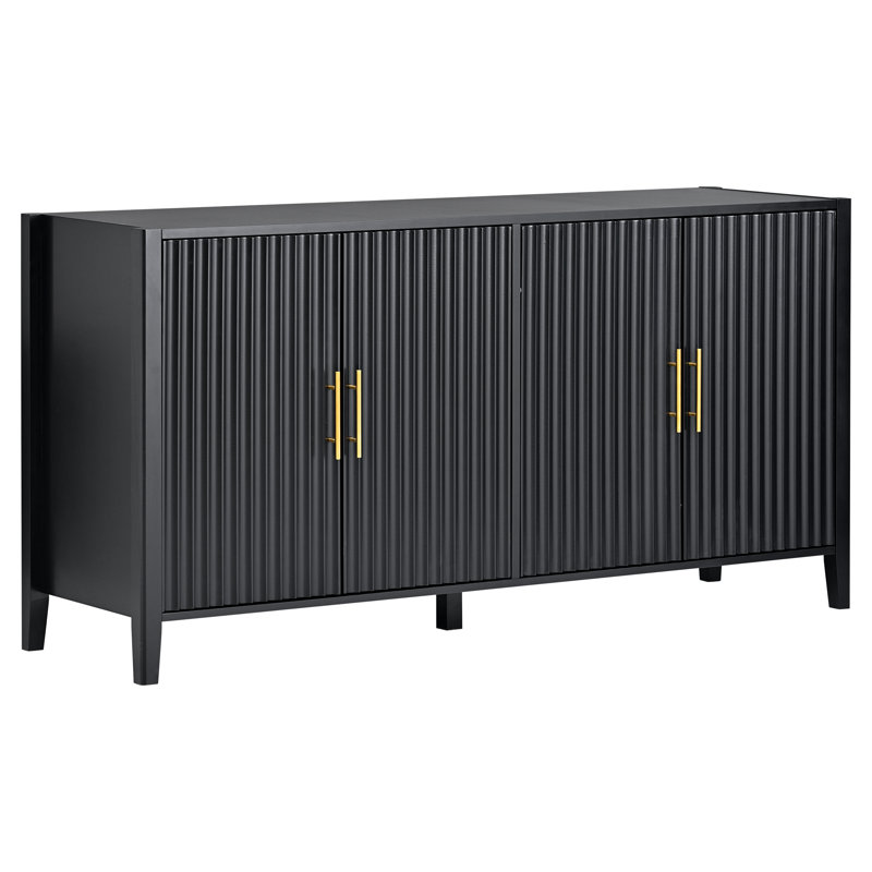 63.1'' Sideboard, Black