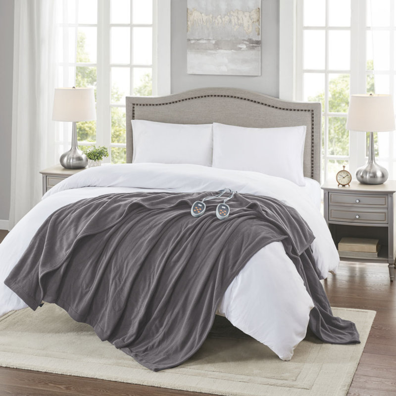 Couverture chauffante en polyester à contrôle de température avancé pour des nuits douillettes