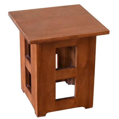 Shabbona Solid Wood End Table