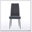 Ensemble de 2 chaises de salle à manger réglables en velours gris foncé-450961902