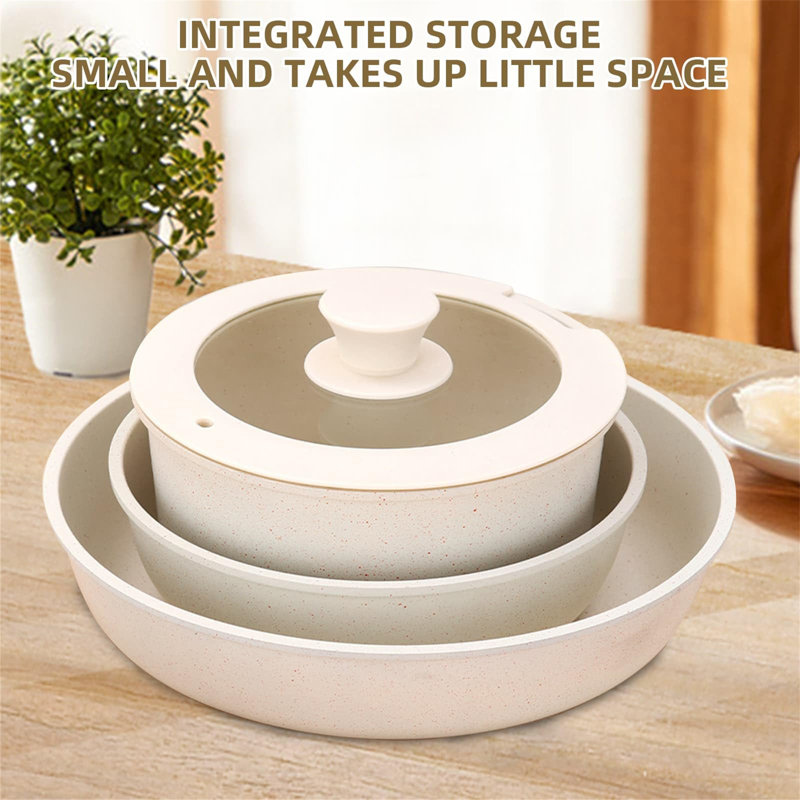 17 - Piece Non-Stick Aluminum Cookware Set