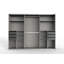 Wyler 3 Door Manufactured Wood Wardrobe-1080332926