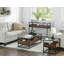 Aris 110cm Glass Top Console Table