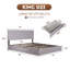 4 Drawers Upholstered Storage Bed-2051367501-2051367511