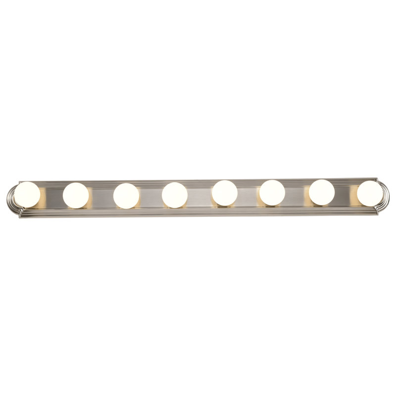 Corina 8 - Light Dimmable Vanity Light, 100 Watt, Brushed Nickel