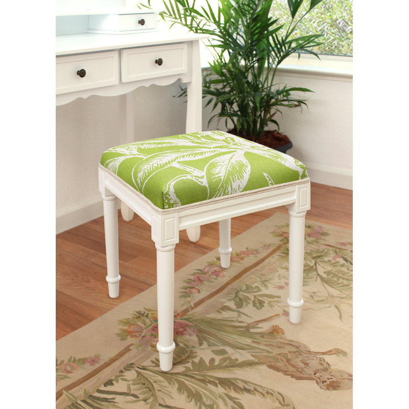 Tabouret de coiffeuse Ashford, Chartreuse