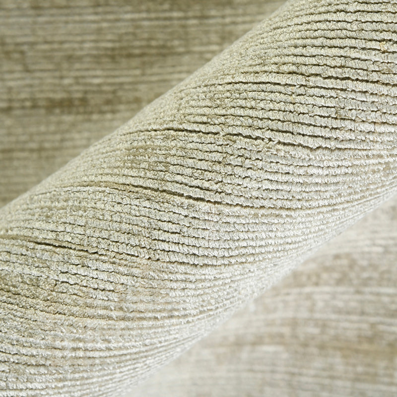 Handwoven Elegance Reversible 5' x 8' Sand Viscose Area Rug