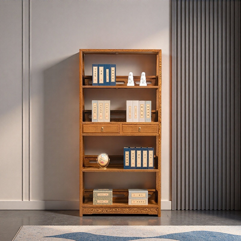 Bibliothèque standard Merton H 74,1 po x l 29,5 po, (3 tablettes) H 74,1 po x l 29,5 po x P 13,8 po