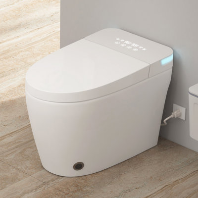 Toilette à bidet intelligente sans réservoir Piedmont