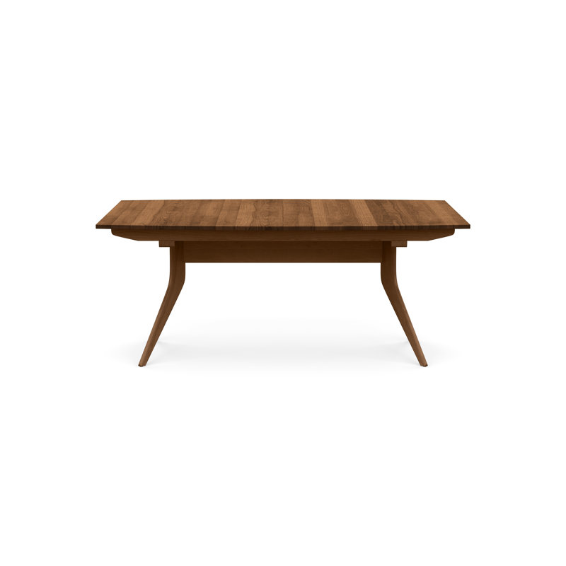 Catalina Trestle Extensions Table, Saddle Cherry, 30" H x 72" L x 46" W