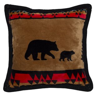 Designart Large Sled Dogs Relaxing - Animal Throw Pillow - 18x18 