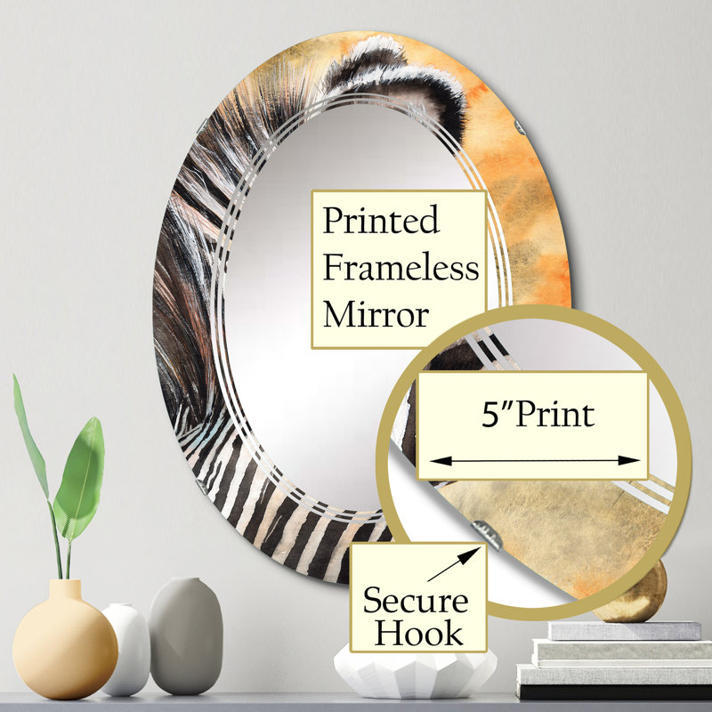 Oval Mirror, 30" x 20"