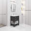 Ensemble de meuble-lavabo simple pour salle de bain de 24 po Caitlyn-976681297