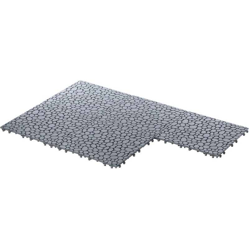 12'' L x 12'' W Plastic Interlocking Deck Tile