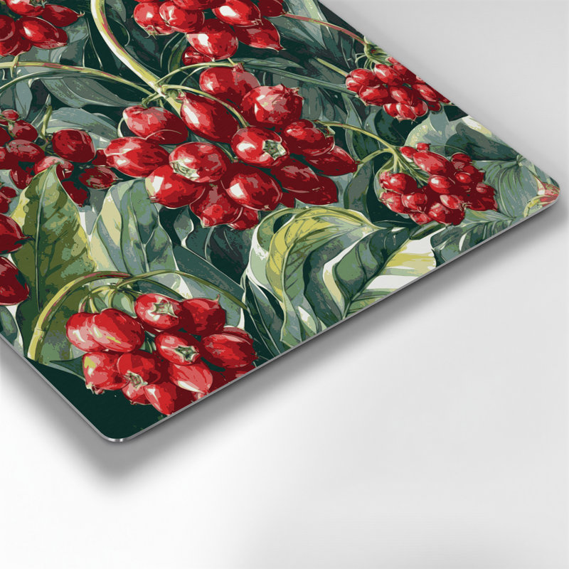 Art mural en métal «Fruit guarana», H 16 po x l 16 po