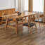 Table de salle à manger moderne Modern Burlywood-349351781