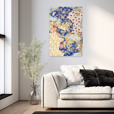 Contemporary Art Abstract Contemporary Art by Treechild - Wrapped Canvas Print
