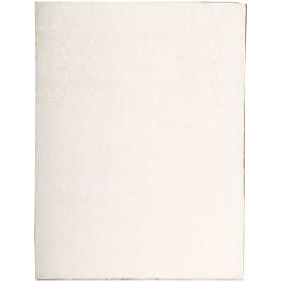 Tapis ivoire noué à la main de haute qualité