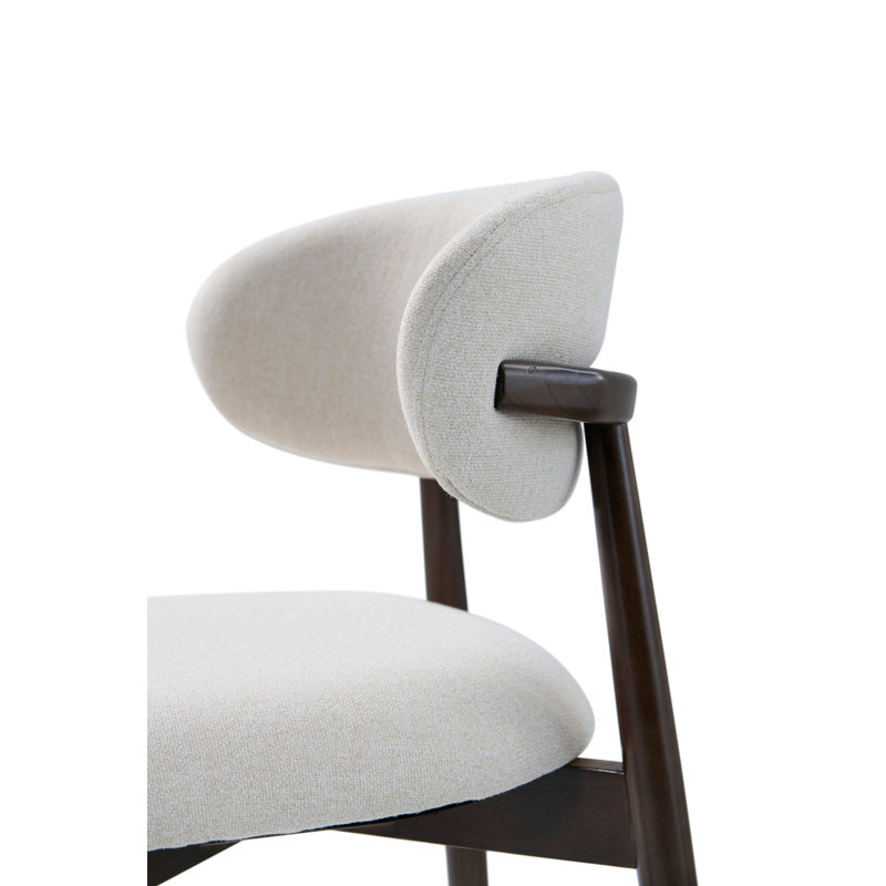 Munich Upholstered Dining Chair, Brown