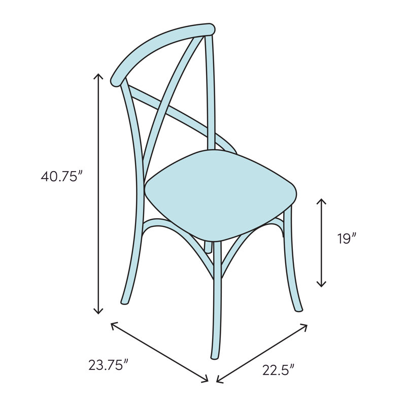 Chaise d'appoint Island Estate Ceylon, Sangria