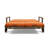 Patio Double Chaise Lounge With Cushion-389457411