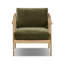 Chaise Barwin - Vert olive-497251542