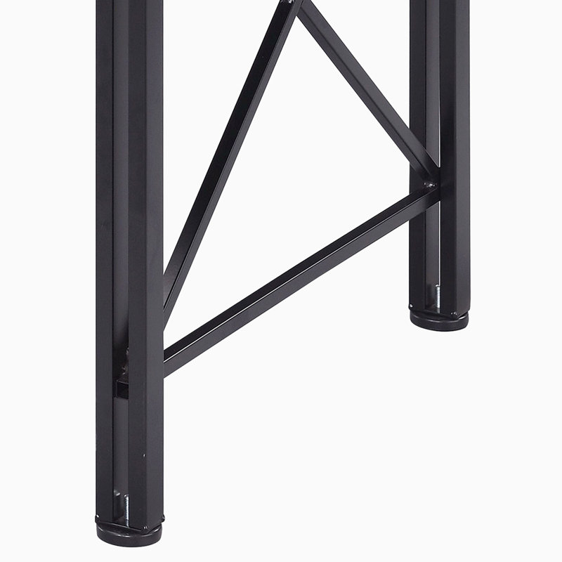 Computer Desk With Keyboard Tray, Black