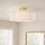 Plafonnier semi-encastré en tissu 4 lumières-1019904924-1019904914