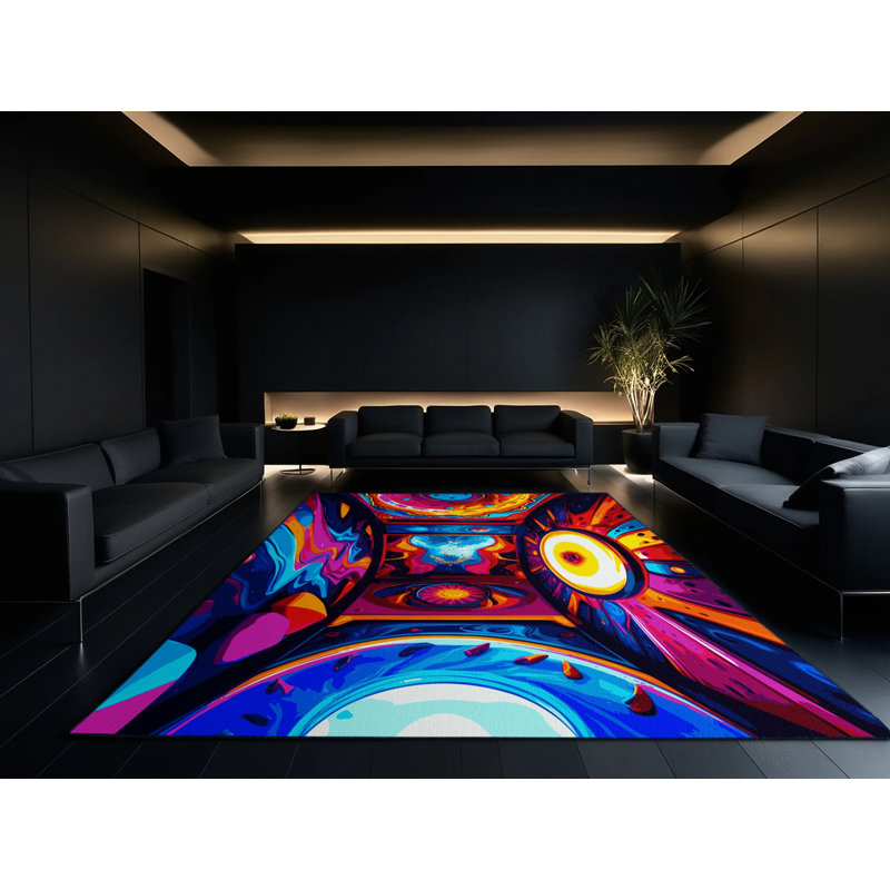 Ether Vision Rug, Rectangle 5' x 8'