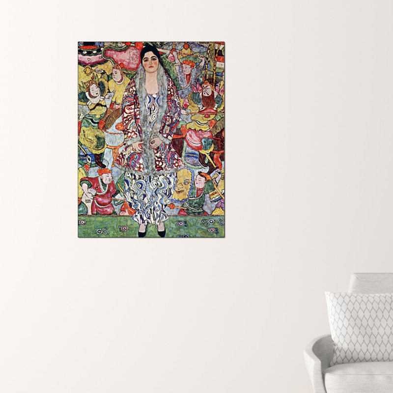 Gustav Klimt - Wrapped Canvas Painting, 80cm H x 60cm W x 1.8cm D