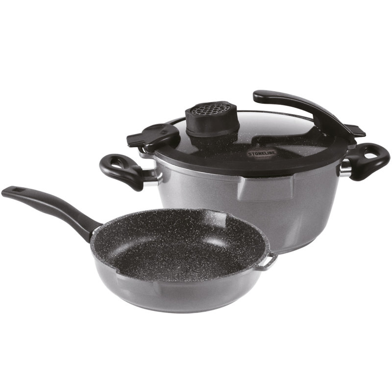 4 - Piece Non-Stick Aluminum Cookware Set