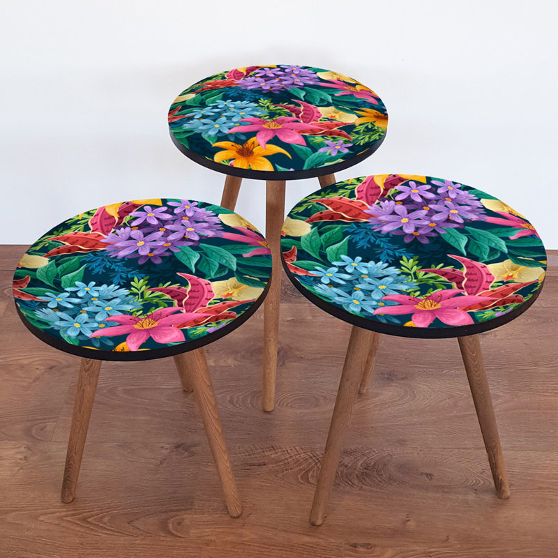 Tables gigognes 3 pieds Tana