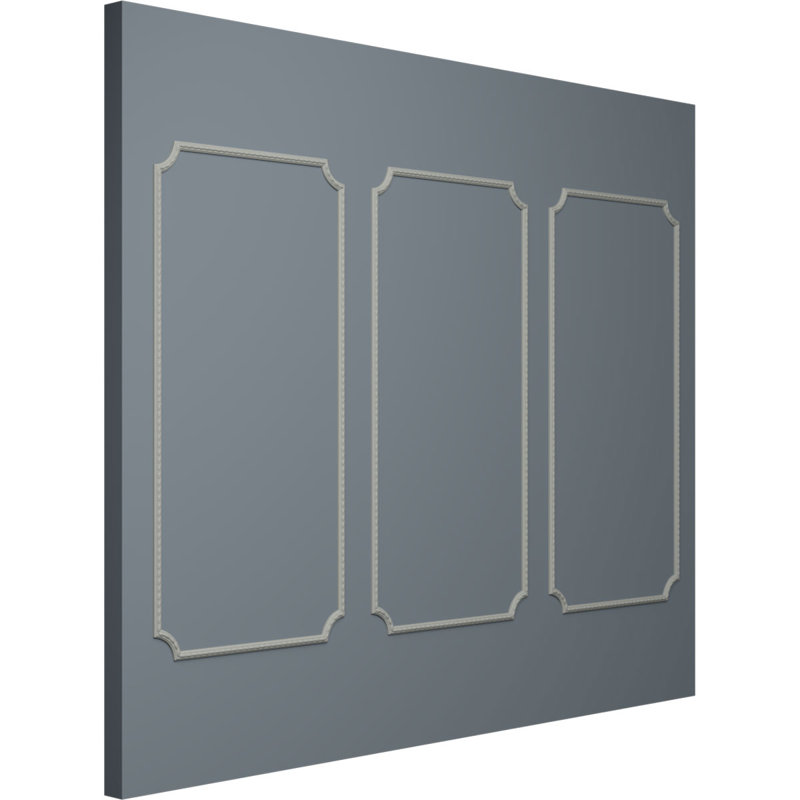 Ensemble de moulure de panneau Bulwark, L 31 po x H 62 po, Triple