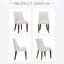Parsons Upholstered Dining Chair Solid Wood Side Chair - Comfort & Style for Modern Homes-1721581498-1743351661