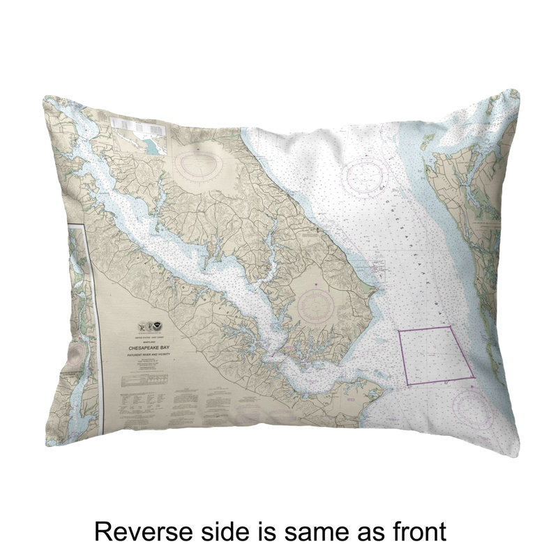 Outdoor Reversible Throw Pillow