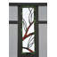 Branch 3 Panel Iron Fireplace Screen
