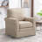  33'' Wide Modern Linen Striped Swivel Upholstered Arm Accent Chair (Set of 8)-1559731498-1562669756