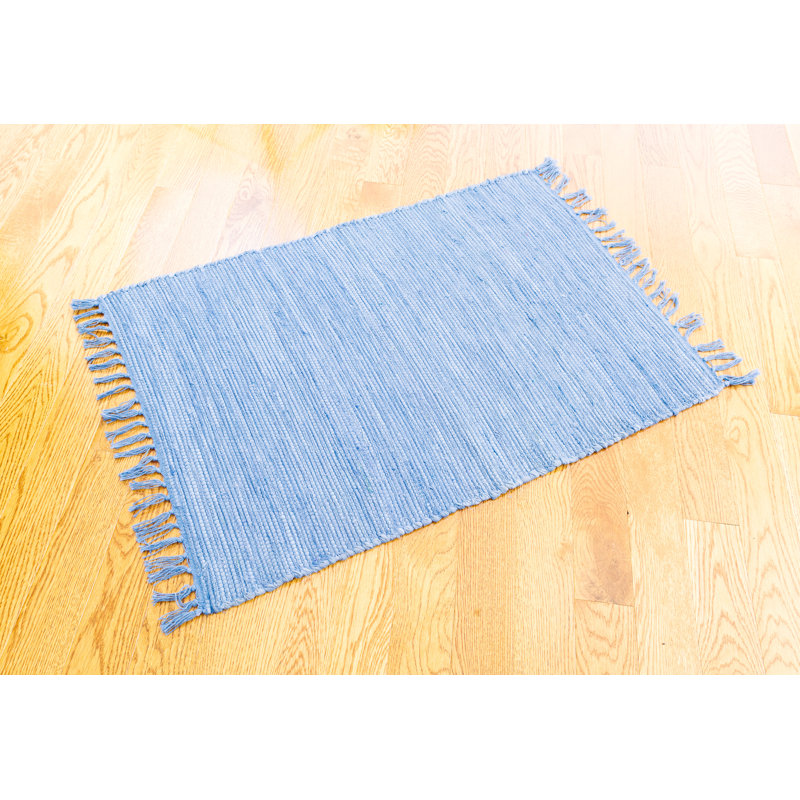 Cotton Striped Indoor Rug, Rectangle 3' x 5'