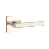 Flat Privacy (Bed & Bath) Door Lever with Square Rosette
