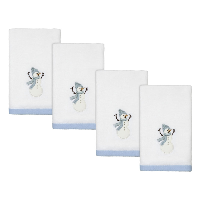 Cushia 100% Cotton Fingertip Towel Set, 4 - Pieces