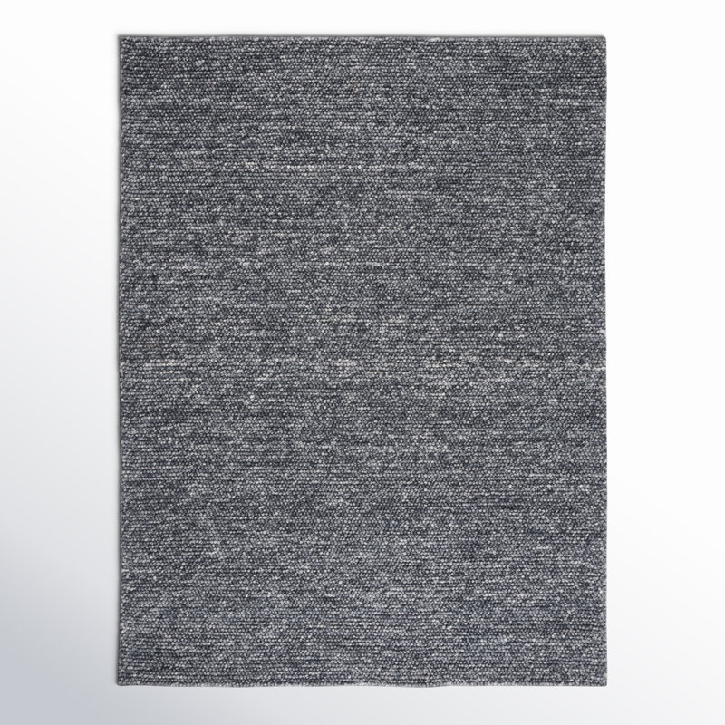Elle Area Rug in Dark Gray, Rectangle 4' x 6'