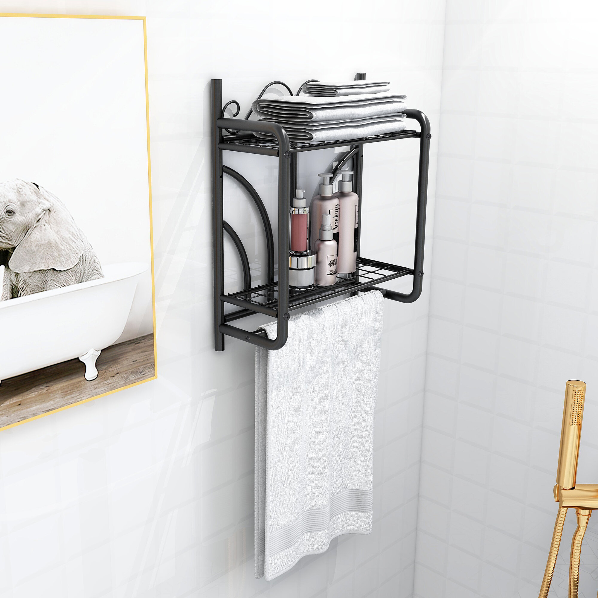 Red Barrel Studio® Cobbett Metal Wall Bathroom Cabinet & Reviews | Wayfair